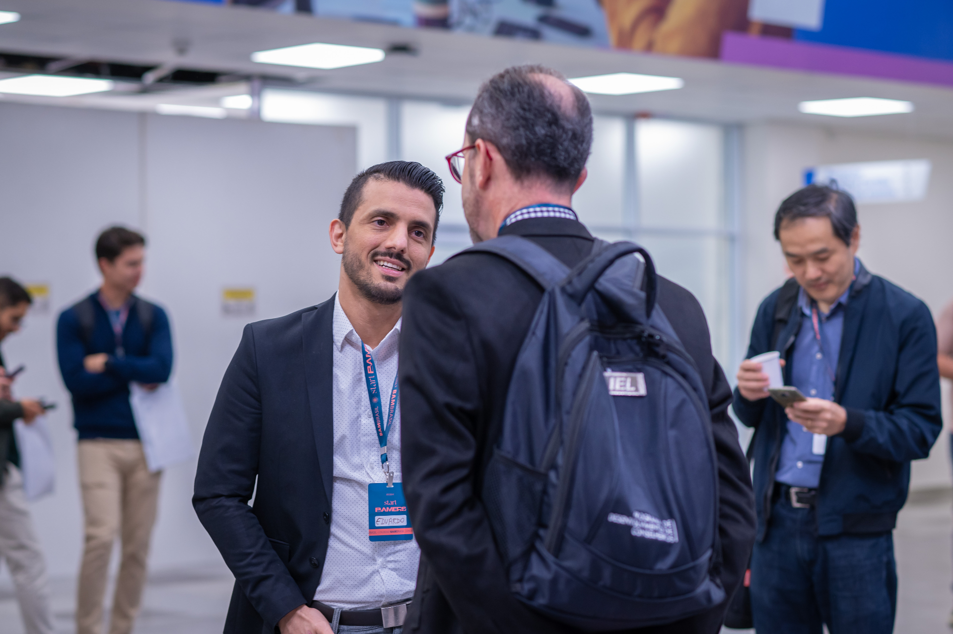 Networking entre empresários no BAM Brasil